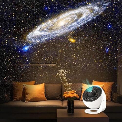 Projetor de planetário 12 em 1 com rotação de 360 1
