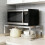 1pc Stainless Steel Microwave Shelf Organizer, Rust-Proof Countertop Storage Solution 2