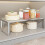 1pc Stainless Steel Microwave Shelf Organizer, Rust-Proof Countertop Storage Solution 4