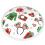 Weihnachtsbaumrock 122 cm (48 Zoll) Polyester, Festtagsdekoration 3