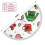 Weihnachtsbaumrock 122 cm (48 Zoll) Polyester, Festtagsdekoration 5