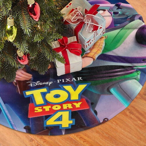 Weihnachtsbaumdecke im Toy Story-Design aus Polyester 2