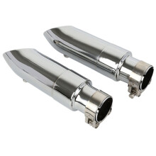 Motorcycle Tail Section Exhaust Pipe Short Mufflers Exhaust Pipe for Indian Scout Sixty Twenty Bobber Rogue 2015-2023 B