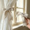 Fashionable Polyester Bows Tie Curtain Tiebacks Holders-Pink 5