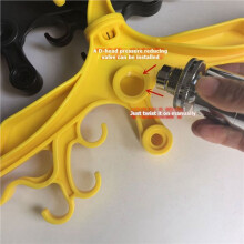 Scuba Diving Wetsuit Hanger Dry Suit Dive Folding Holding Coat Holder Diving Swimming Suit Hanger Black