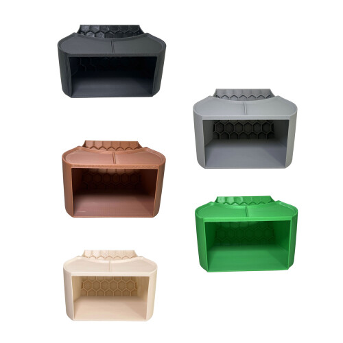 Artificial Resting Cave for Aquarium, Small Shelter-Beige L 1