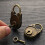 Retro Padlock Old-Fashioned Lock Notebook Luggage Antique Padlock with Key Suitcase Lock Decorative Lock 5