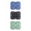 4 holtes Uil siliconen bakvormen Professionele-Blauw 3