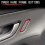 Car  Memory Adjustment Button Trim Frame for   2024 Car Interior Accessories Red 2