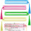 4 Pcs Mahjong  Finder, Bright Acrylic Mahjong  Reader for Beginners, Thickened Rules Reader 3