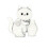 Cats Vase for Keepsakes,Pet Hair,Flower Decorative-1 2