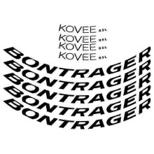 (27.5er Black) Mtb Road Bike Rim Wheel Stickers For Bontrager Kovee Rsl 30 Vinyl Sunscreen Waterproof Antifade Mountain Cycling Decal Free Ship