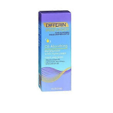 Differin Oil Absorbing Moisturizer with Sunscreen ,4 Oz