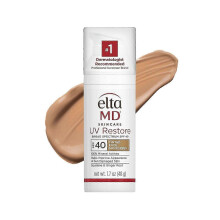 EltaMD UV Restore,Face Sunscreen, SPF 40, Mineral Sunscreen for Sun Damaged Skin Repair, Anti-Aging Zinc Oxide Sunscreen Formula Tinted