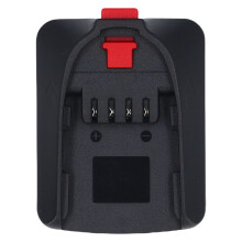 Schwarzer ABS-Batterie-Adapter für PBA 18V, 2-12Ah 1820