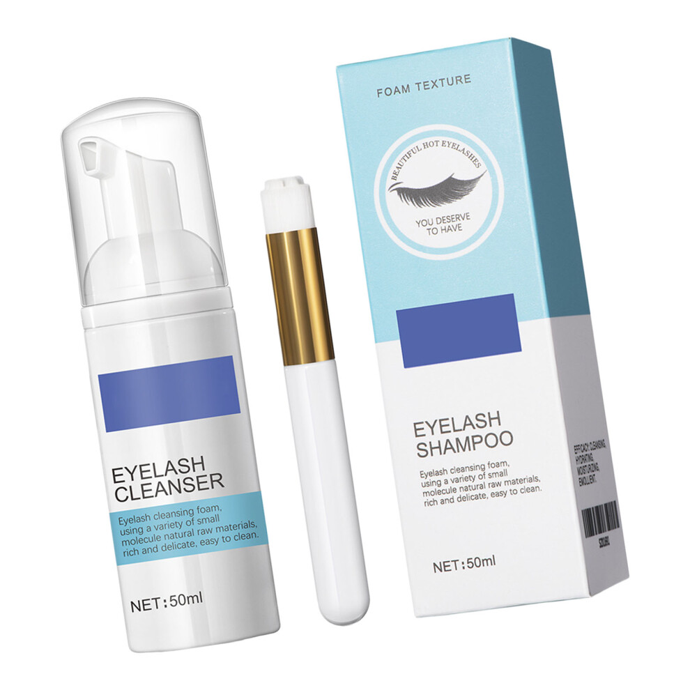 Daily Use 50ml Gentle Eyelash Cleansing Mousse Deep Eyelid