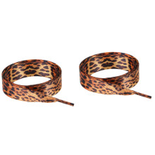 Trendy Colorful Leopards Pattern Tie Dye Canvas-brown 160cm