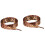 Trendy Colorful Leopards Pattern Tie Dye Canvas-brown 160cm 1