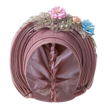 African Head Wrap for Women Bride Wedding Cultural Event-Pink