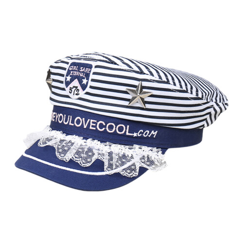 Naval Beret Hat Breathable Polyester Headwear Costume Accessory