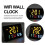 Digital Clock Alarm Clock WiFi Clock, Extra Large Letters, Temperature & Humidity, Calendar, Week,B 6