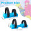 Winter Toddler Ice Skates, Adjustable Double Runner Ice Skates with Hook and Loop Fastener Straps 8