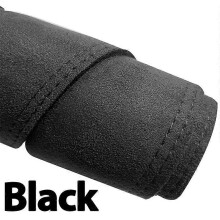 (Left Hand Drive, Black) Suede Leather Dashmat Dashboard Cover Black Instrument Panel Sunscreen Pad Ornaments for Geely Geometry C 2020 2022 2022 2023