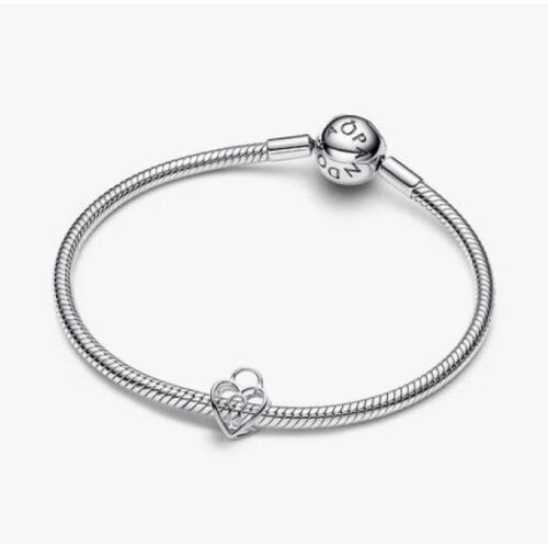 Pandora Pandora Openwork Heart Padlock Charm 794358C00 1