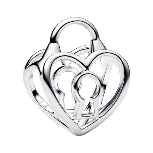 Pandora Pandora Openwork Heart Padlock Charm 794358C00