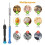 28PC Precision Pin Vise Hand Drill Set with 0.5-3.0mm Micro-Type Twist Drill Bit,for Electronic Assembling,Model Making 4