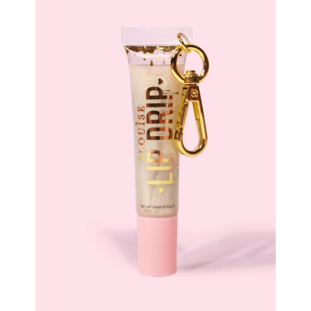 P Louise Lip Drip Keychain Lip Gloss - Call Girl (Donut Scent)