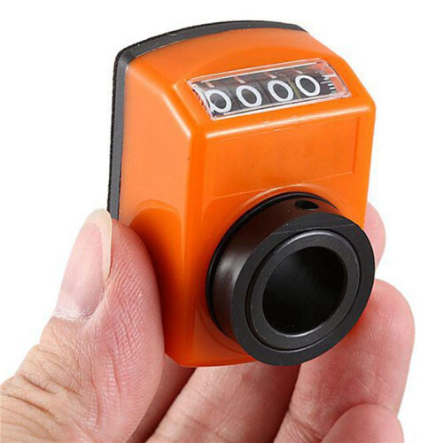 2X 04 Type Lathe 14mm Shaft Hole Digital Position Indicator Position Indicator Counter Machine Lathe 2