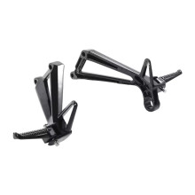 Motorcycle Aluminum Rear Passenger Foot Peg Footrest Bracket Set Fit for YZF R3 YZF-R3 2015-2024 MT 03 2020-2024