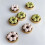 20X Circular Stainless Steel Tart Ring Tower Pie Cake Mould Baking Tools Perforated Cake Mousse Ring 4