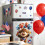 Wasbare en efficiënte raamsticker-1528 Vierdelige set 4