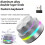 Clavier à Trois Modes avec Double Molette, Rétroéclairage RGB, Molette D'Inversion de Direction,  à Bouton Unique et Molette de Volume 2