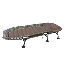 NGT XPR Carp Fishing Bed Chair 6 Leg Adjustable Recliner Fleece Lined Bedchair