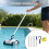 Professional 5 Section Telescopic Pool Cleaner Hook With 4