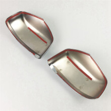 1Pair Car Chrome Rearview Mirror Cover Shell for TIIDA 2005-2010 Exterior Side Door Reverse Mirror Frame Housing