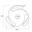 45 RPM Record Adapter Insert Solid Aluminum 45 Adapter for 7 Inch Vinyl Record Turntables 7