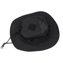 (Black) Camouflage Sun Cap Military Boonie Hat Outdoor Packable Bucket Hat with Map Pocket Adjustable Fishing Hiking Hunting Hat  CP camouflage