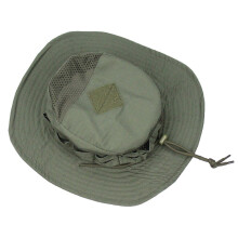 (Army Green) Camouflage Sun Cap Military Boonie Hat Outdoor Packable Bucket Hat with Map Pocket Adjustable Fishing Hiking Hunting Hat  CP camouflage