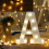 Hengsof LED Light-Up Marquee Letters A-M 2