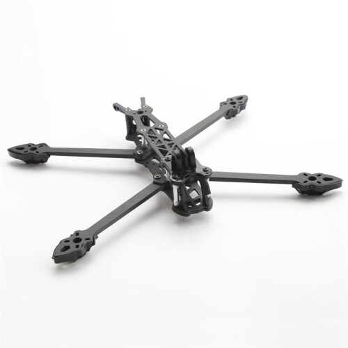 225MM Traversing Frame, Long-Distance Flight Frame, Remote Control Traversing Machine Accessories Black with Printout 1