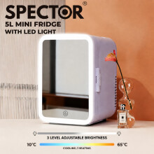 Spector 5L Portable Cooler Warmer with Mirror