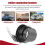 Trailer Plug Bracket Trailer Connector Bracket Trailer Plug Adapter 7Pin/13Pin Trailer Plug Bracket för RV Trailer UTV 5