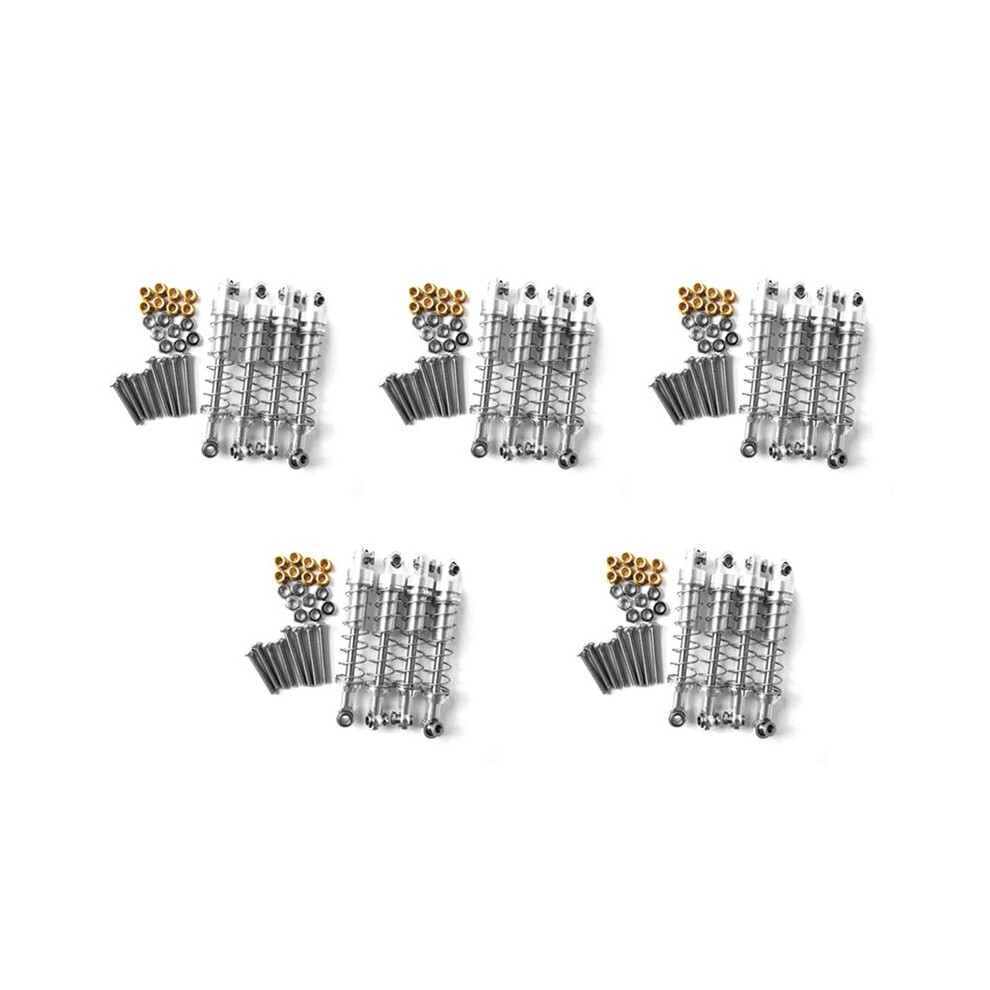 20Pcs Damper For Wpl C14 C24 Mn D90 D91 D99s Rc Car Accessories, Silver 4711071805925