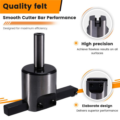 CNC Milling Machine Adjustable Size Flying Surface Smooth Cutter Bar Machining Center Plane Facemilling Cutter  12mm 2