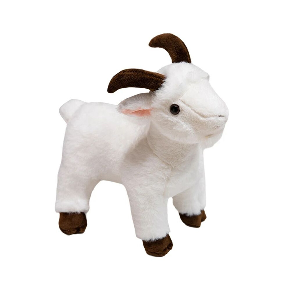 Ranch Animal Series Soft Cute Simulation Goat Mountain Lifelike Plush Toy Doll Children's Gift 40Cm A 4711679241729