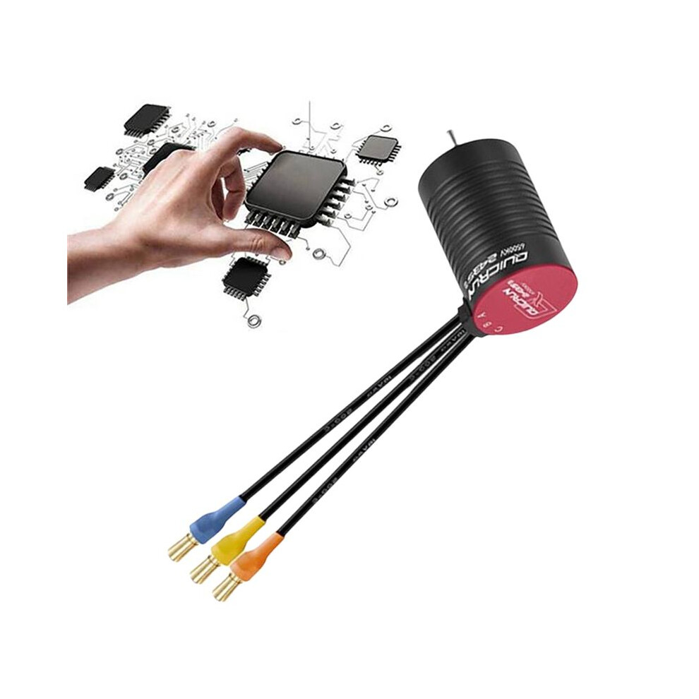 For Quicrun-2435-G3 Motor For Quicrun Wp 16Bl30 G2 Esc Motor For 1/16 1/18 Entertainment Vehicles 6500Kv 4713530613973